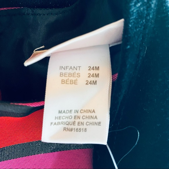 Baby Girl Youngland 2 Piece Stripe Woven Dress With Shrug - Picture 16 of 16